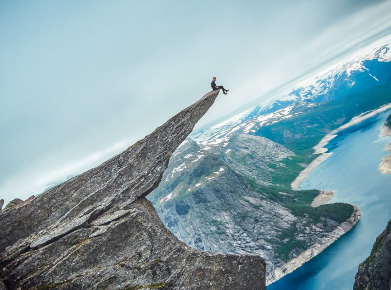 Backflip on Trolltunga