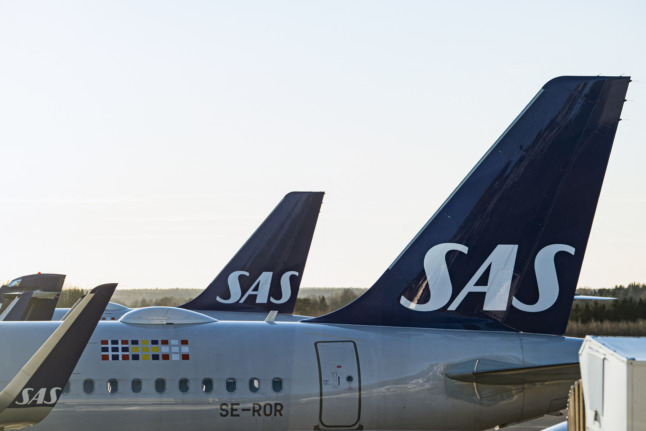 Vanskelige flyselskaper SAS reduserer kostnadene