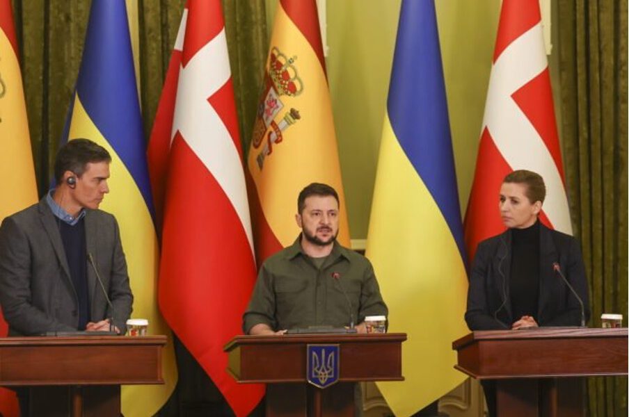 Etter besøket i Ukraina varslet den danske statsministeren en økning i støtten