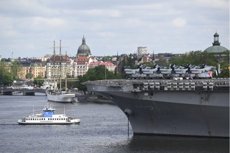 Russiske militærflåteøvelser har startet i Østersjøen