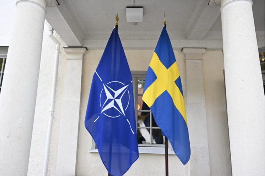 Sverige, Finland for å diskutere NATO-medlemskapsspørsmål med den tyrkiske presidenten