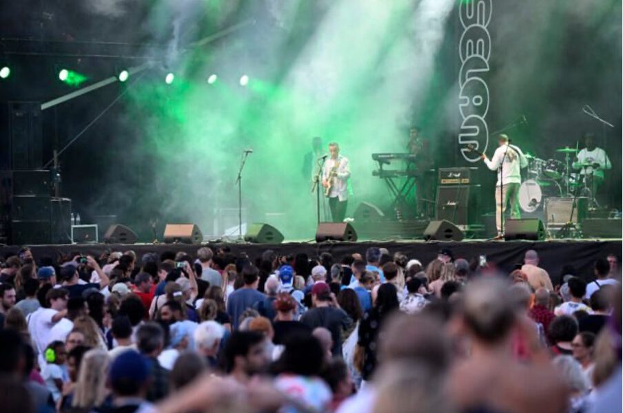 Et eksplosiv ble funnet på en festival i Stockholm