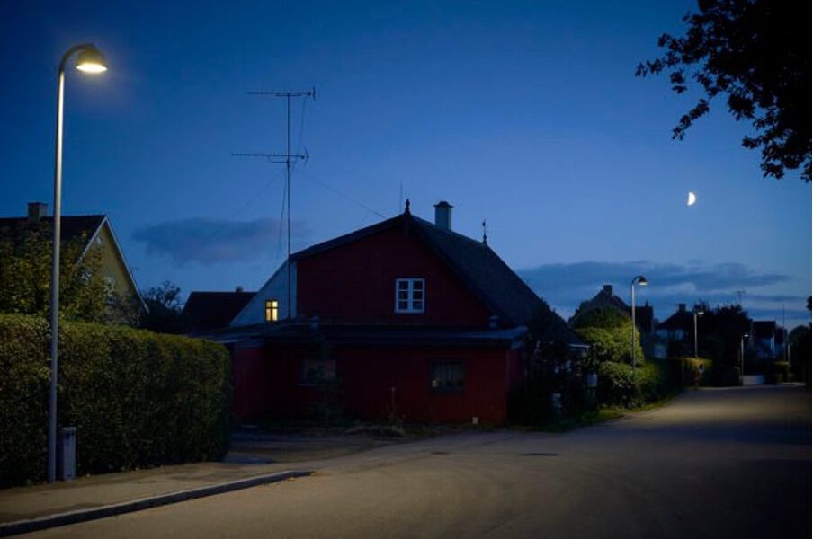 Noen regioner i Danmark vurderer å begrense gatebelysning